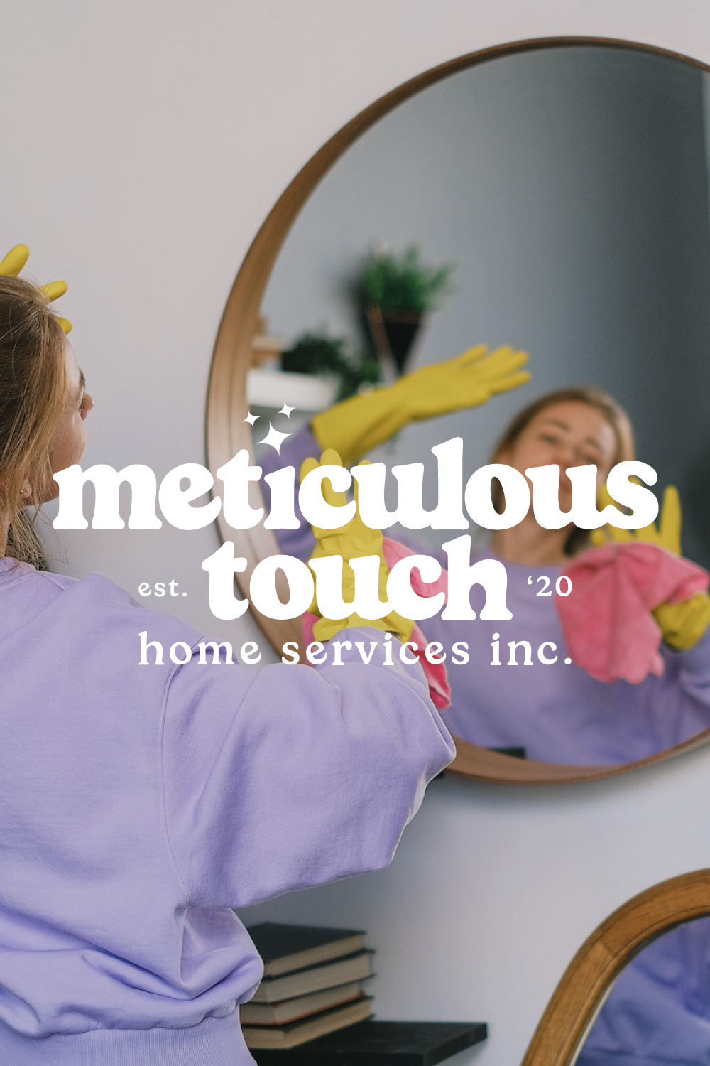 Meticulous Touch Home Services logo by Mighty Bean Co.